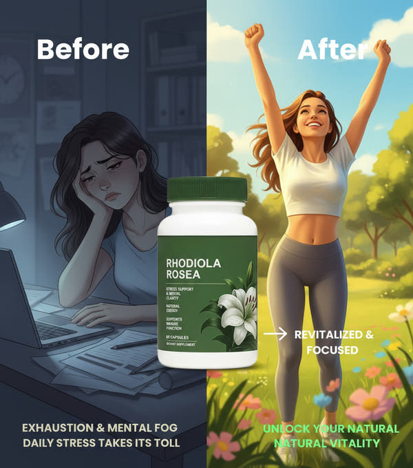 Rhodiola Rosea - Boost Your Energy & Ease Your Mind